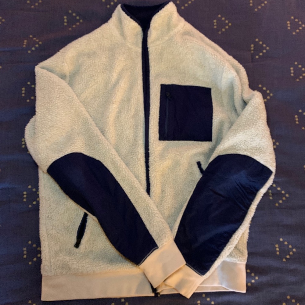 J. Crew Grizzly Fleece Full-Zip Jacket